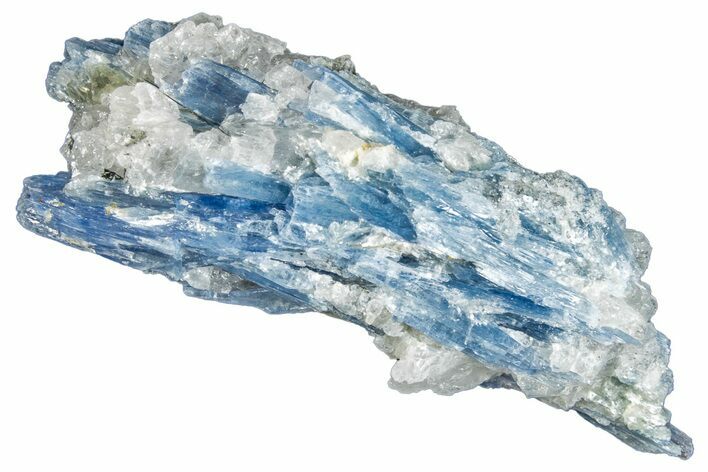 Vibrant Blue Kyanite Crystals In Quartz - Brazil #260751